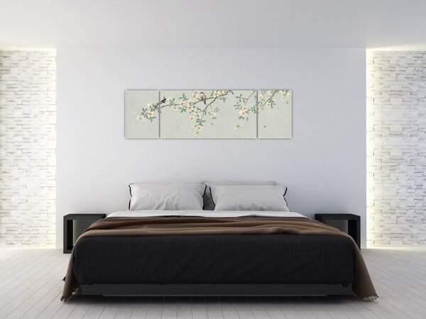 Obraz - Ptasie gniazdo (170x50 cm)