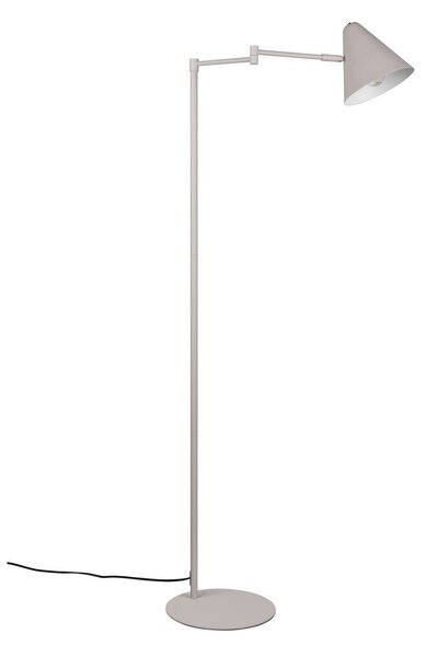 Lampa stojąca z elastyczną konstrukcją w kolorze kości słoniowej (wysokość 126,5 cm) Cosima – Trio