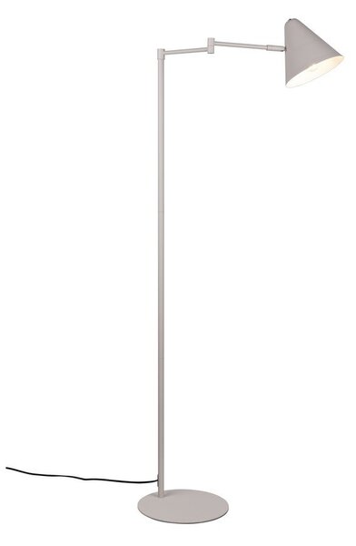 Lampa stojąca z elastyczną konstrukcją w kolorze kości słoniowej (wysokość 126,5 cm) Cosima – Trio