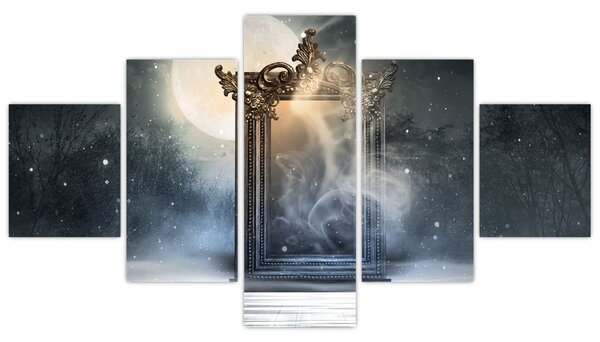Obraz - Magiczne lustro (125x70 cm)