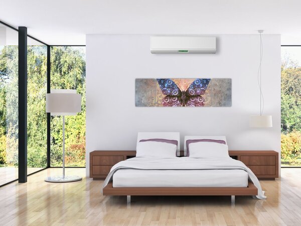 Obraz - Steampunk motyl (170x50 cm)