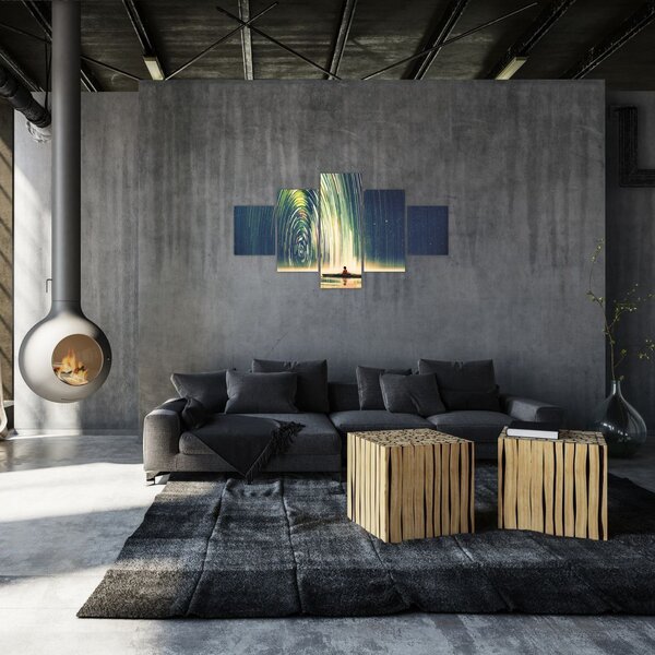 Obraz - Centrum wszechświata (125x70 cm)