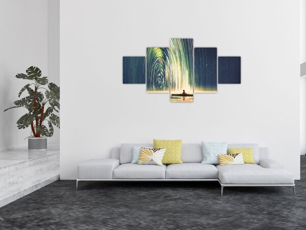 Obraz - Centrum wszechświata (125x70 cm)