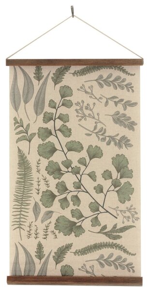 Obraz na płótnie z ziołami, 30 x 50 x 1 cm