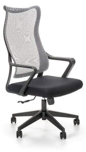 Fotel biurowy LORETO szary/czarny