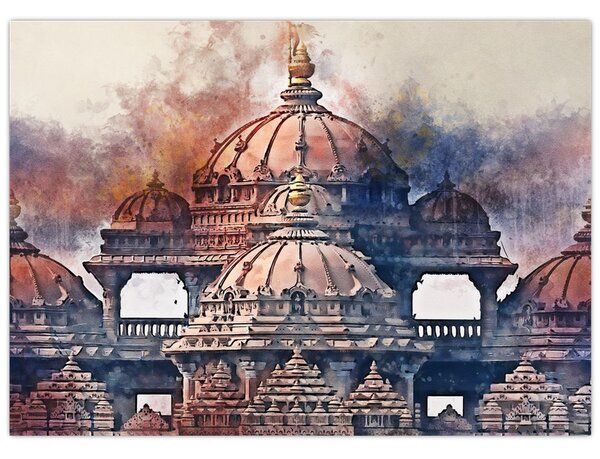 Obraz - Akshardham, New Delhi, Indie (70x50 cm)