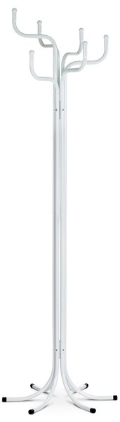 Wieszak metalowy Peg biały, 188 cm
