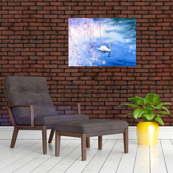 Obraz - Magiczne jezioro (70x50 cm)