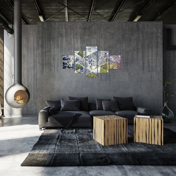 Obraz - Figura geometryczna (125x70 cm)