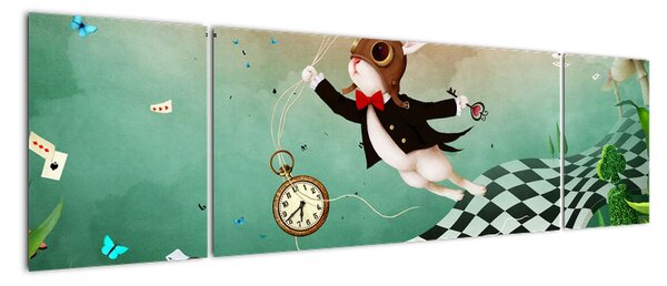 Obraz - Fantasy królik (170x50 cm)