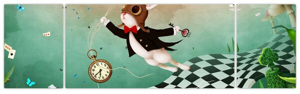 Obraz - Fantasy królik (170x50 cm)