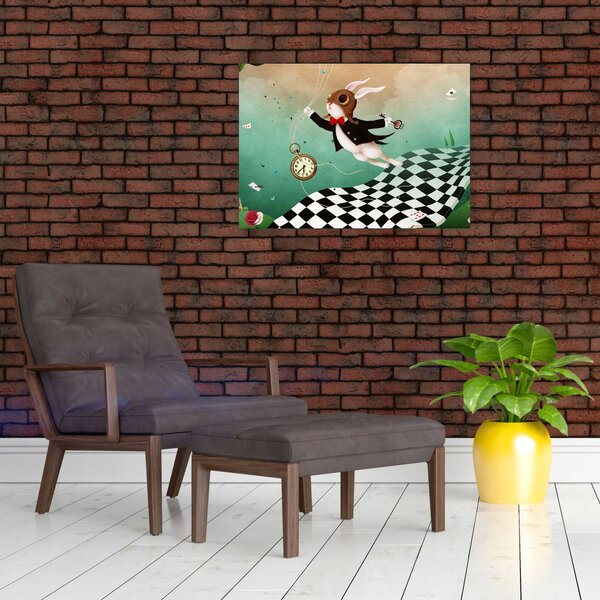 Obraz - Fantasy królik (70x50 cm)