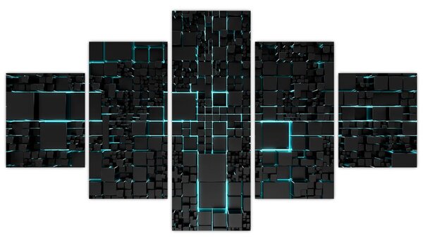 Obraz - Interfejs technologiczny (125x70 cm)