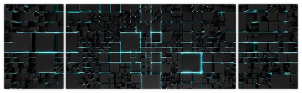Obraz - Interfejs technologiczny (170x50 cm)