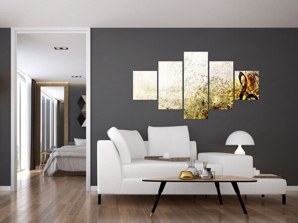 Obraz - Potęga muzyki (125x70 cm)