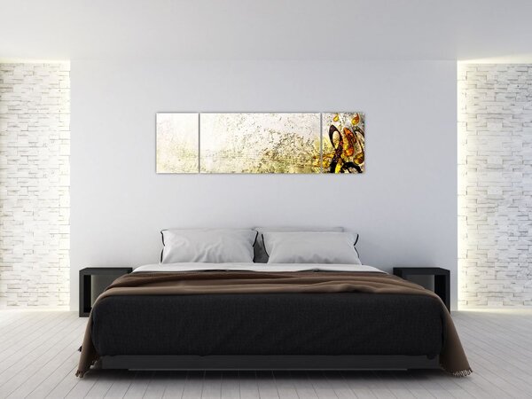 Obraz - Potęga muzyki (170x50 cm)