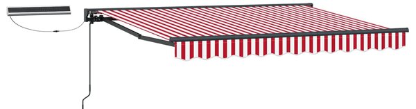 Elektryczna Rozkładana Markiza 3 x 2,5 m Poliester z powłoką PU