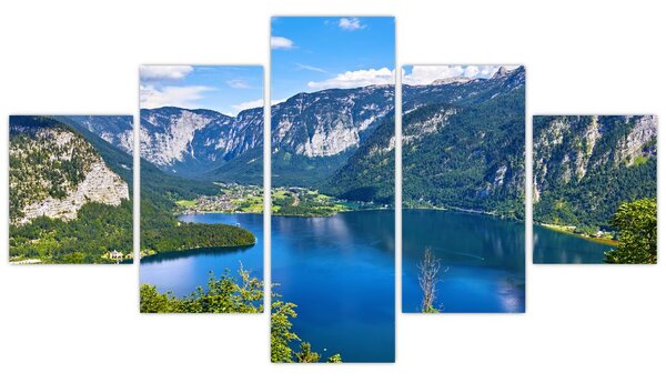 Obraz - Hallstätter See, Hallstatt, Austria (125x70 cm)