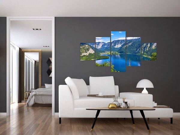 Obraz - Hallstätter See, Hallstatt, Austria (125x70 cm)