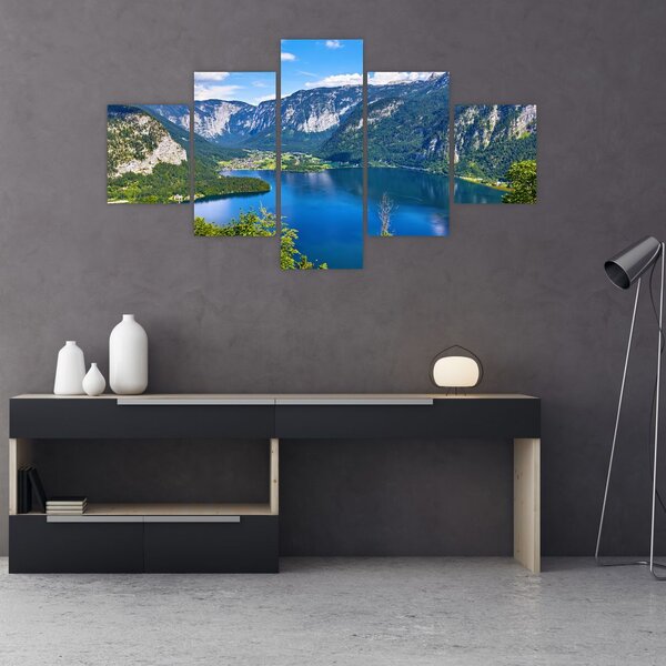 Obraz - Hallstätter See, Hallstatt, Austria (125x70 cm)