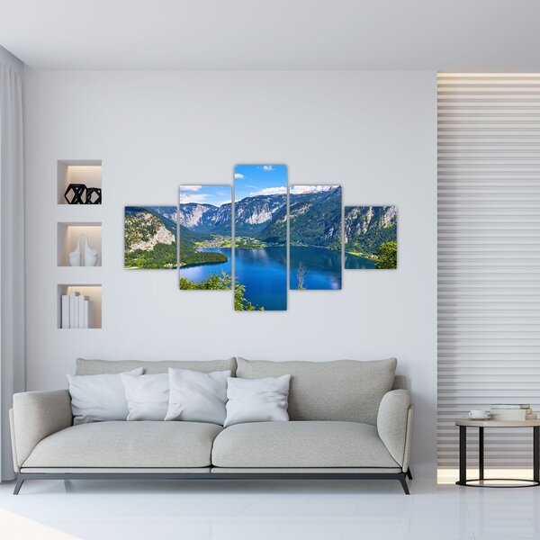 Obraz - Hallstätter See, Hallstatt, Austria (125x70 cm)