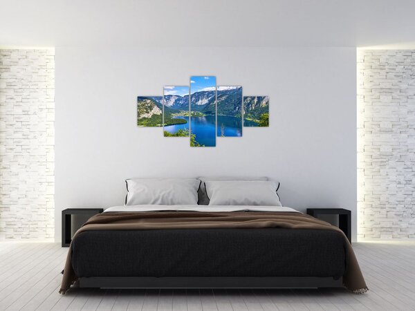 Obraz - Hallstätter See, Hallstatt, Austria (125x70 cm)