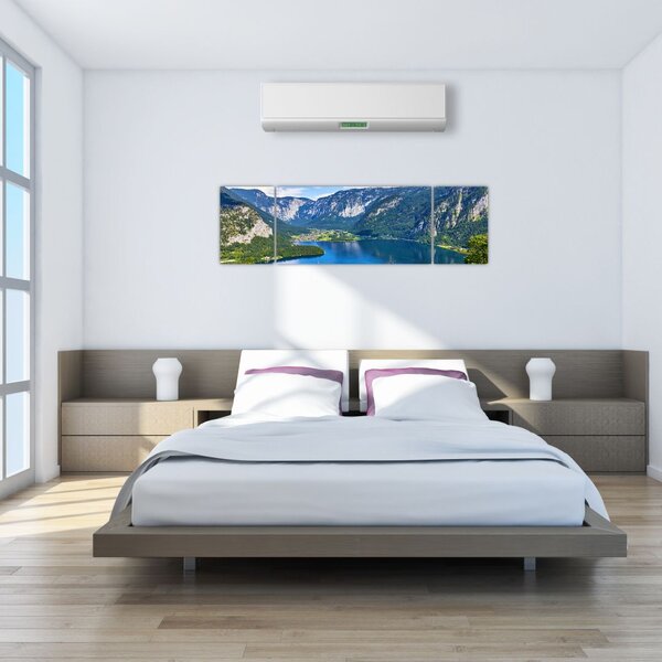 Obraz - Hallstätter See, Hallstatt, Austria (170x50 cm)
