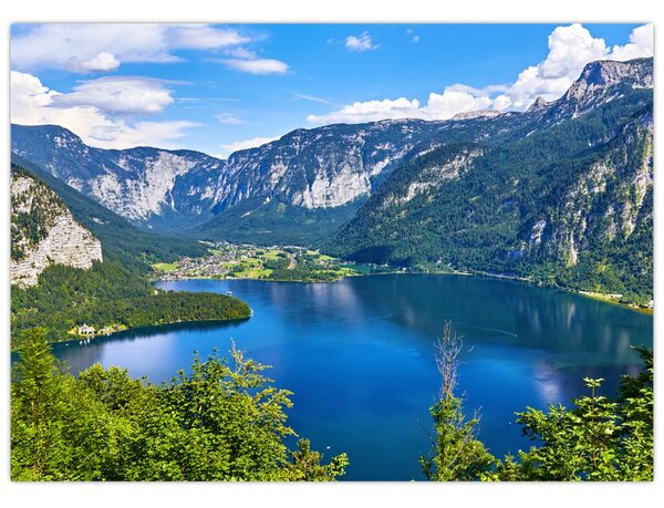 Obraz - Hallstätter See, Hallstatt, Austria (70x50 cm)