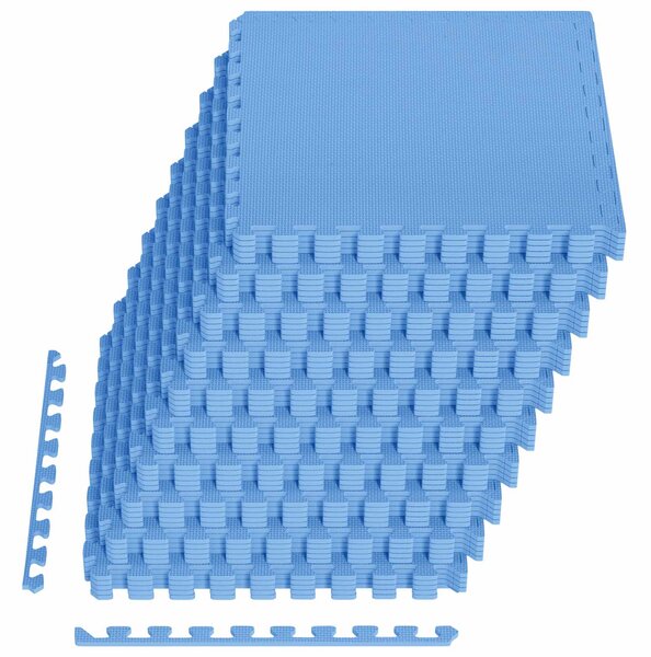 Mata podłogowa 50 pcs niebieski 18 m² Pianka EVA
