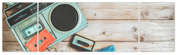 Obraz - Radio retro (170x50 cm)