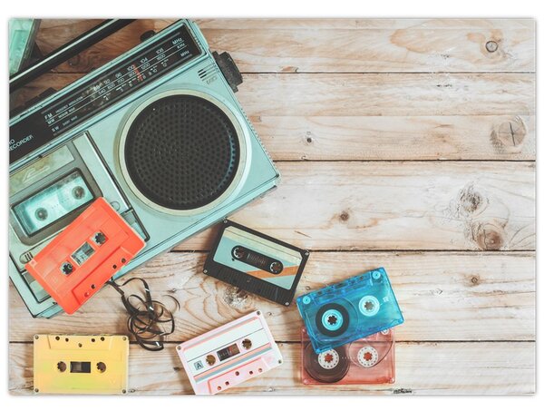 Obraz - Radio retro (70x50 cm)