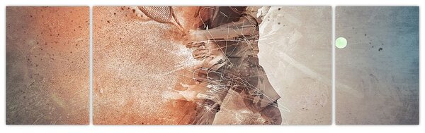 Obraz - Tenisista (170x50 cm)