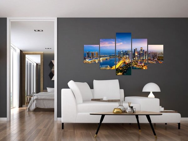 Obraz - Singapur, Azja (125x70 cm)