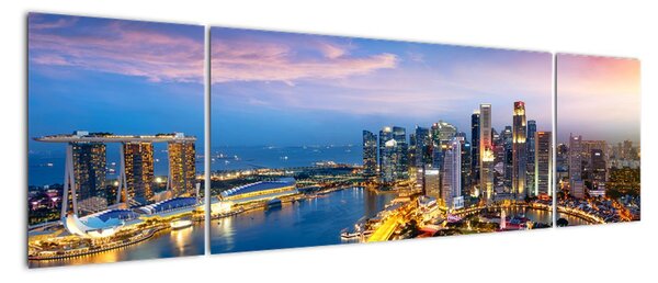 Obraz - Singapur, Azja (170x50 cm)