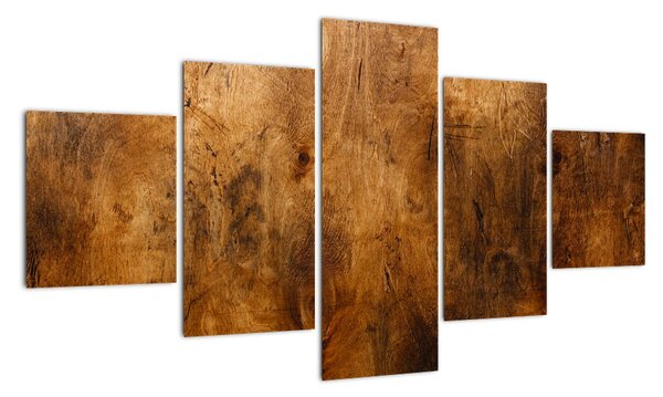 Obraz - Detal drewna (125x70 cm)