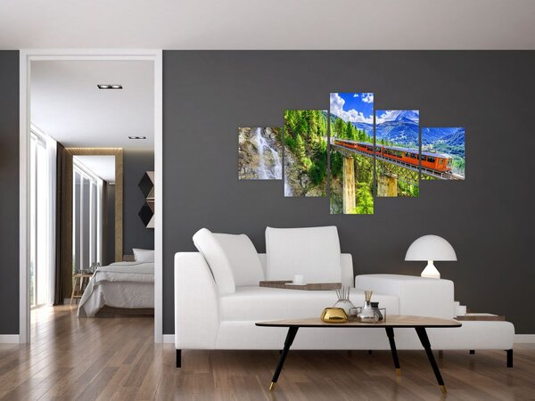 Obraz - Matterhorn, Zermatt, Wallis, Szwajcaria (125x70 cm)