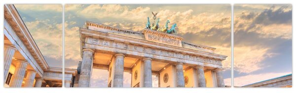 Obraz - Brama Brandenburska, Berlin, Niemcy (170x50 cm)