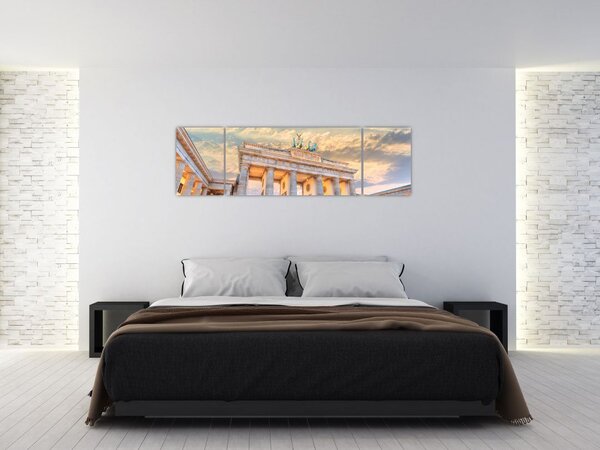 Obraz - Brama Brandenburska, Berlin, Niemcy (170x50 cm)