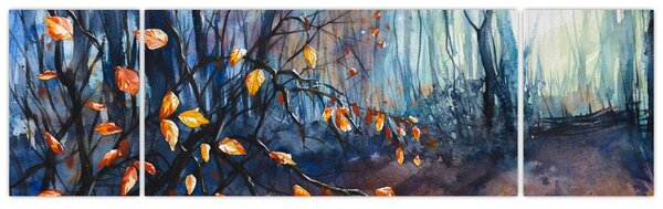 Obraz - Promienie jesiennego słońca (170x50 cm)