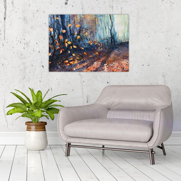 Obraz - Promienie jesiennego słońca (70x50 cm)