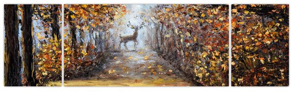 Obraz - Duch lasu (170x50 cm)