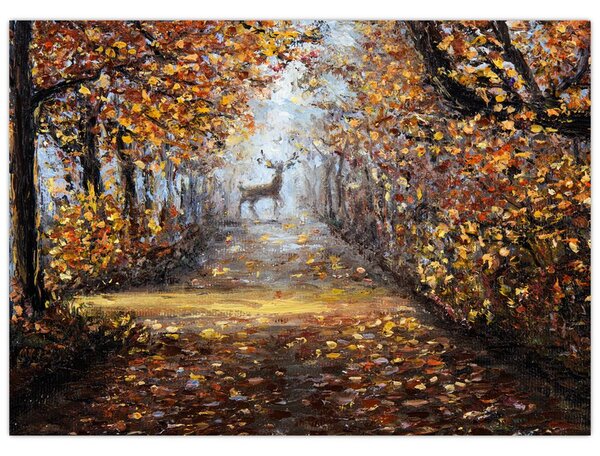 Obraz - Duch lasu (70x50 cm)