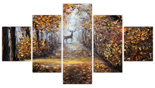 Obraz - Duch lasu (125x70 cm)