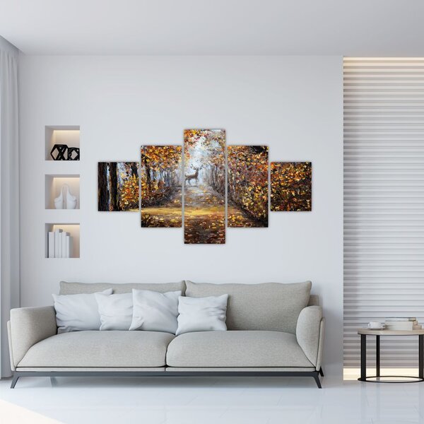Obraz - Duch lasu (125x70 cm)