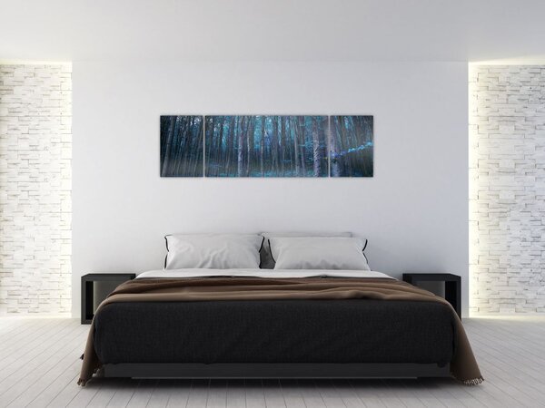 Obraz - Magiczny las (170x50 cm)