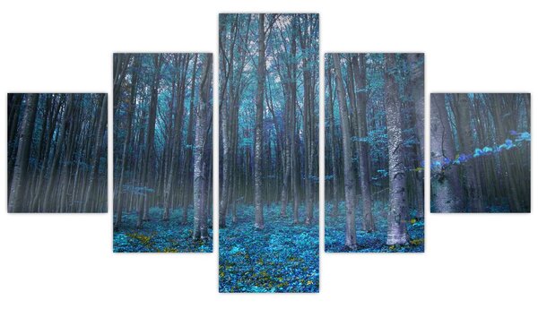 Obraz - Magiczny las (125x70 cm)