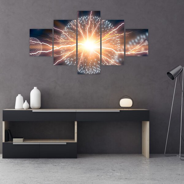 Obraz - Atom (125x70 cm)