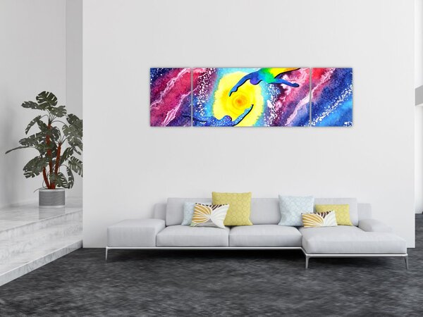 Obraz - Dotyk (170x50 cm)