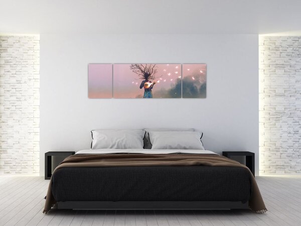 Obraz - Żywa natura (170x50 cm)