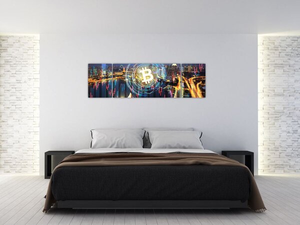 Obraz - Miasto Inwestycji (170x50 cm)